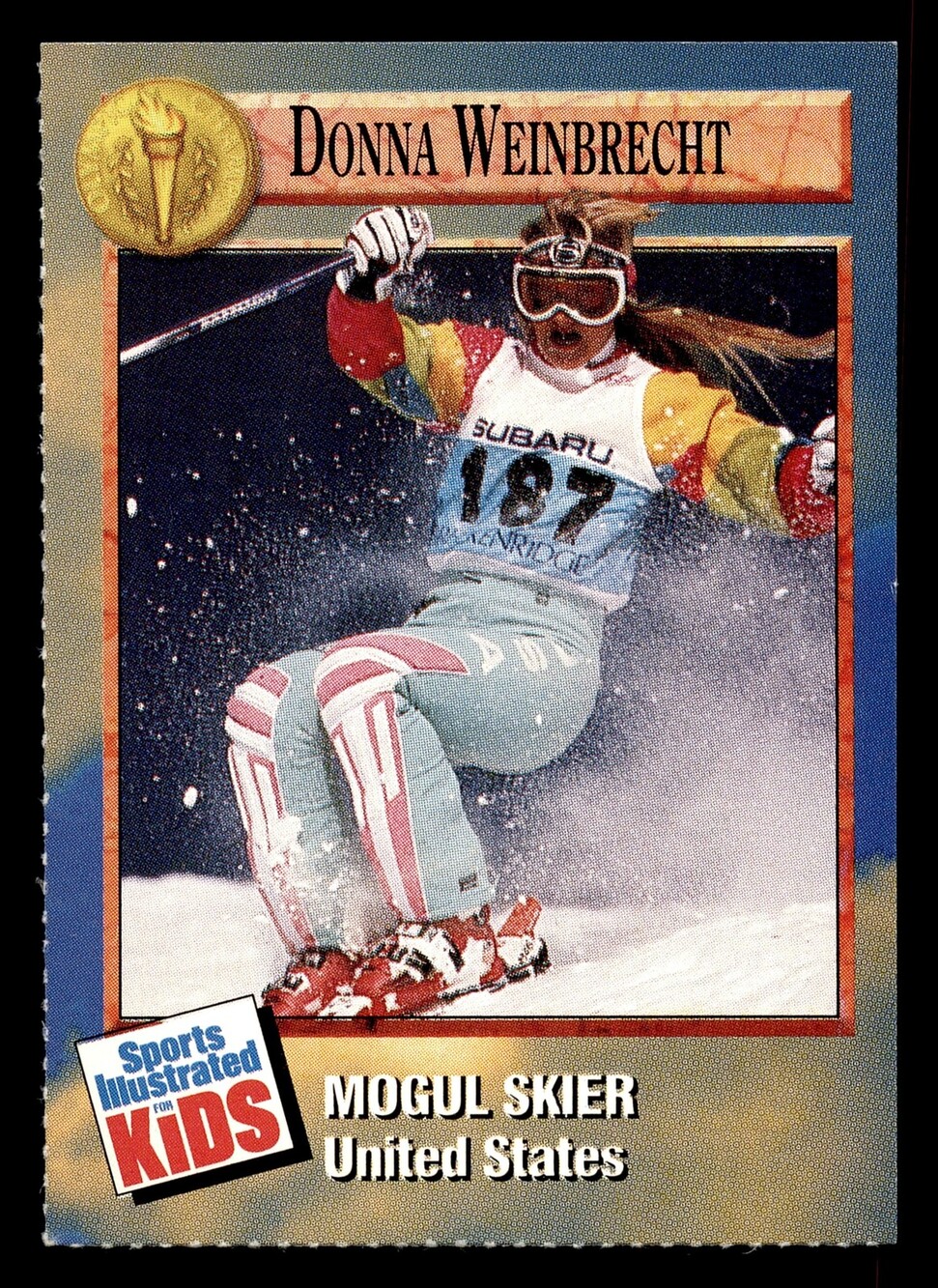 1994 Sports Illustrated for Kids #226 Donna Weinbrecht Card Mogul Skier